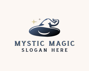 Magical Wizard Hat logo design