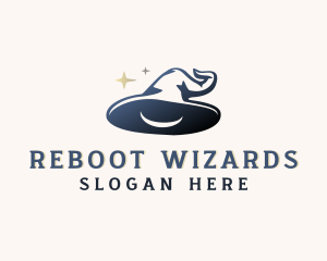 Magical Wizard Hat logo design