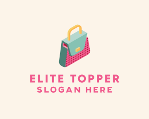 3D Handbag Fashion logo design