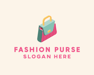 3D Handbag Fashion logo