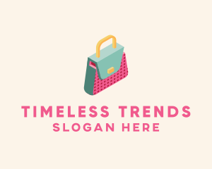 3D Handbag Fashion Bag logo