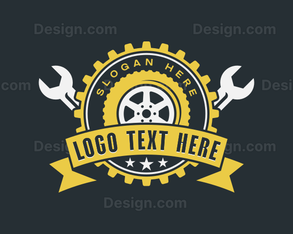 Industrial Mechanic Garage Logo