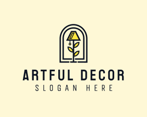 Light Lamp Home Decor  logo design