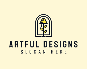 Light Lamp Home Decor  logo design