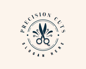 Fashion Scissors Salon logo design