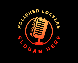 Podcast Media Recording logo design