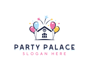 Celebration Venue Balloon logo design