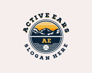 Mountain Summit Adventure logo design