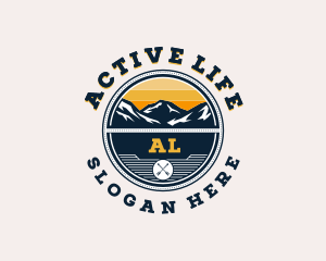 Mountain Summit Adventure logo design