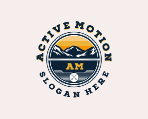 Mountain Summit Adventure logo design