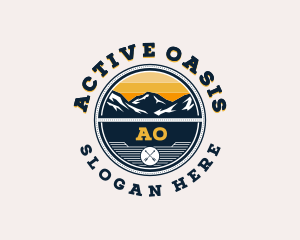 Mountain Summit Adventure logo design