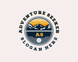 Mountain Summit Adventure logo design