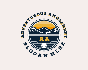 Mountain Summit Adventure logo design