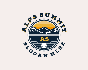 Mountain Summit Adventure logo design