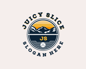 Mountain Summit Adventure logo design