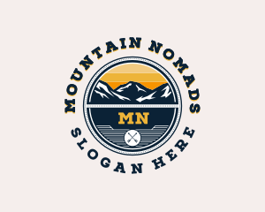 Mountain Summit Adventure logo design