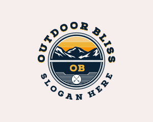 Mountain Summit Adventure logo design