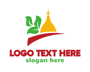 Sultan - Taj Mahal Leaf logo design