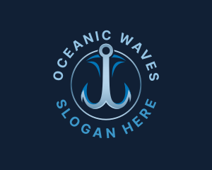 Aquatic Fishing Hook logo