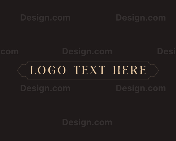 Luxury Generic Boutique Logo