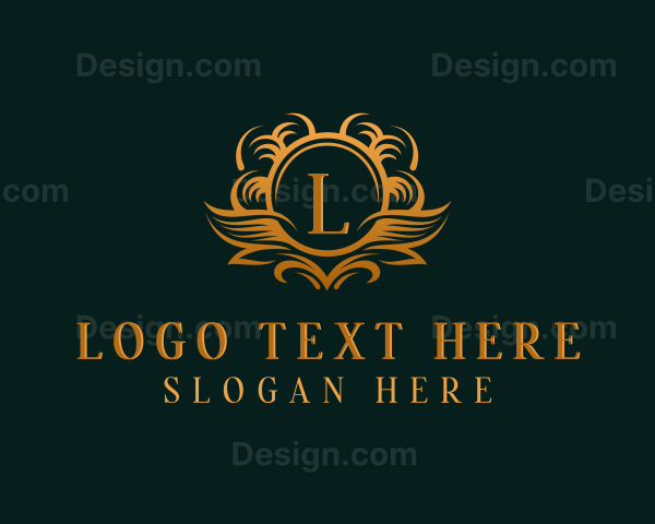 Elegant Royal Wreath Logo