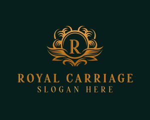 Elegant Royal Wreath logo design