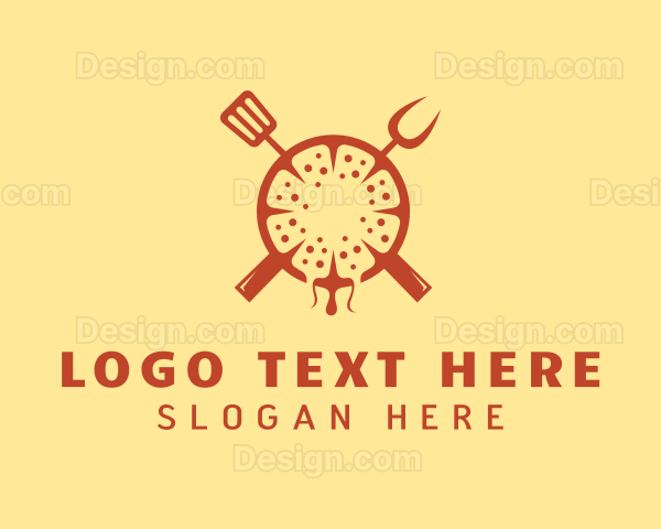 Red Pizza Restaurant Logo