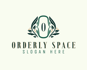 Organic Wreath Spa logo design