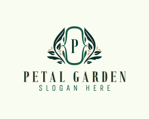 Organic Wreath Spa logo design