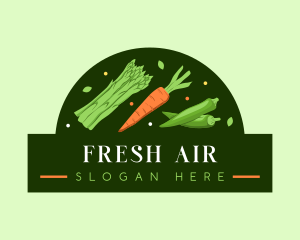 Fresh Vegetable Market logo design