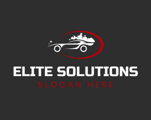 Automobile Cleaning Service logo design