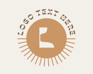 Trendy Solar Bohemian logo