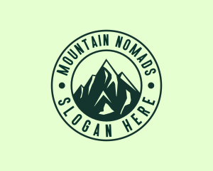 Mountain Camp Trekking logo design