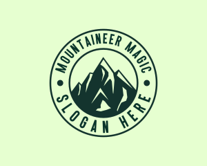 Mountain Camp Trekking logo design