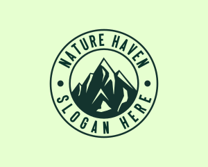 Mountain Camp Trekking logo design