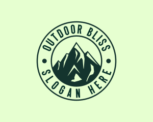 Mountain Camp Trekking logo design