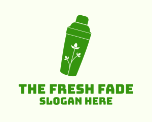 Natural Juice Shaker logo design