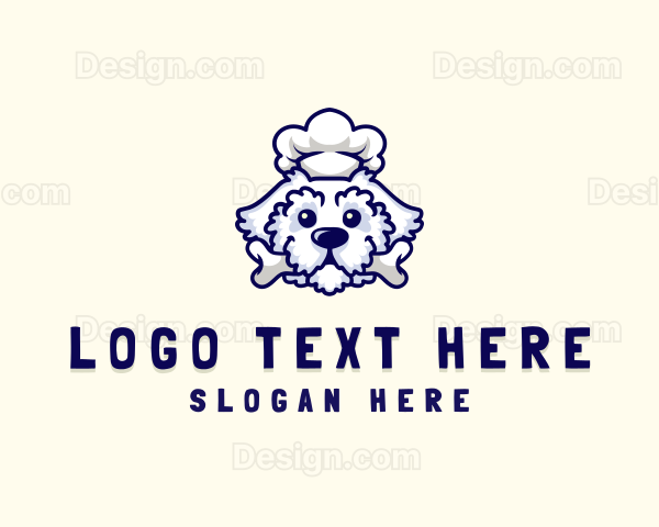 Chef Dog Pet Logo