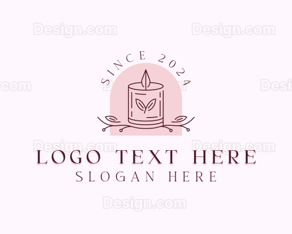 Scented Candle Maker Logo