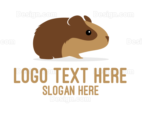 Brown Guinea Pig Logo