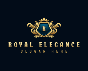 Royal Crown Crest logo design