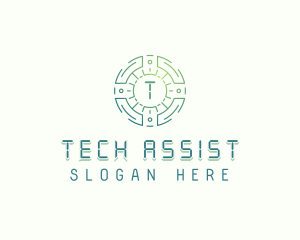 IT Tech Developer logo design