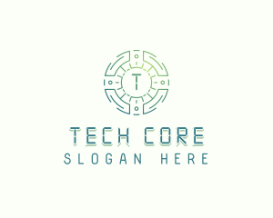 IT Tech Developer logo design