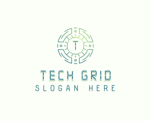 IT Tech Developer logo design