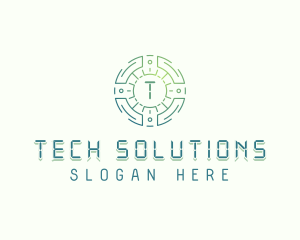 IT Tech Developer logo design