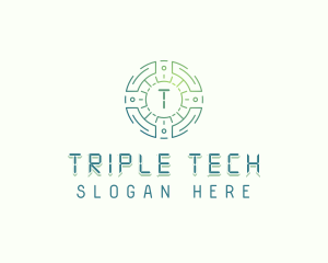 IT Tech Developer logo design