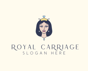 Royal Queen Lady logo design