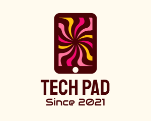 Psychedelic Mobile Tablet logo