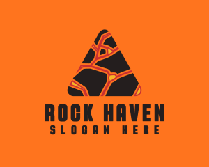 Lava Pyramid Business logo design