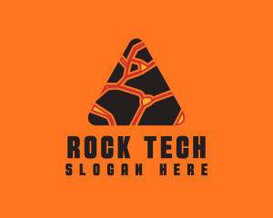 Lava Pyramid Business logo design